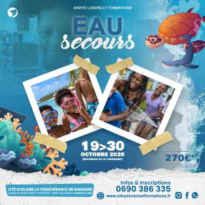 EAU SECOURS - Du 19 au 30 octobre 2026